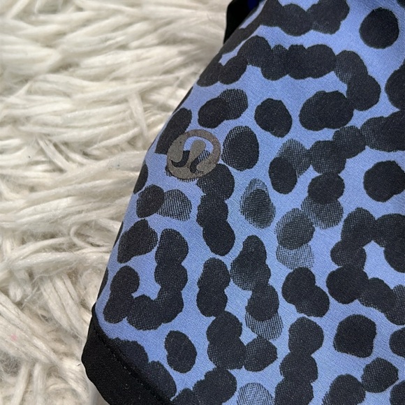 🔥$SALE$🔥 Lululemon Run: Speed Short *4-way Stretch Ace Spot Lullaby Black - Picture 4 of 7